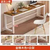 Mesa Larga de Oficina, Escritorio para el Hogar, Escritorio Rectangular, Mesa de Trabajo, Escritorio de Computadora de Pared para Dormitorio, Mesa Estrecha de Pared
