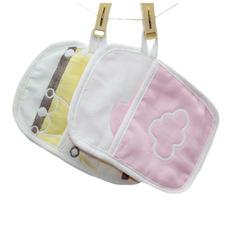 Toalha de banho de algodão para bebês, 6 camadas grossas, gaze de algodão, toalha de banho infantil, luvas de banho de gaze para bebês