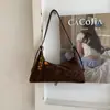 Bolso Retro de Gran Capacidad Transfronterizo para Mujer Otoño e Invierno 2025 Nuevo Bolso Cruzado de Hombro Único Casual de Nicho Bolso Dumpling para Viajar
