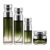 Novo Produto em Destaque Frasco de Creme 30g Gradiente Elegante Acessível Luxo Frasco de Loção Hidratante Embalagem de Frasco de Vidro Cosmético