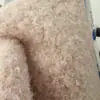 Miranda Lana Plush Rizado Rollo Lana de Cordero Seda Rizada Tela para Ropa Material para Zapatos Tela para el Hogar Tacto Suave y Ceroso