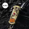 Fábrica de Wenzhou Isqueiro inflável criativo auto-operado à prova de vento com descarga direta, abridor de garrafas, isqueiro multifuncional de autodefesa