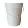 Barril redondo personalizado de 20 litros para embalaje de vino con tapa, barril de plástico engrosado, barril de pintura, barril de embalaje químico, contenedor de pintura