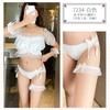 Mi Ke Love Mulheres Sexy Lace Perna Anel Pulseira Set Três-peça Conjunto Ornamental Anel Boate Jóias 7234