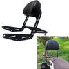 Adecuado para el Soporte de Modificación de Respaldo Trasero y Portaequipajes Trasero para Motocicleta Zongshen Yomi, Asiento Trasero para Caja Trasera sin Taladro