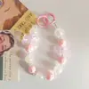 Nueva cadena para teléfono móvil de cuentas de lana de 16 mm, cadena para llaves de coche, colgante para bolso, cadena para transmisiones en vivo, colgante para accesorios de ropa