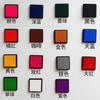 Fábrica de tamanho pequeno Inkpad DIY Decorativo Quadrado Inkpad Pequeno Inkpad Caixa Selo 15 Cores Grande Impressão Mesa Conta de Mão Infantil