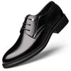 Venta al por mayor de fábrica zapatos de verano de cuero para hombre ropa formal de negocios zapatos de altura aumentada zapatos casuales huecos para hombre coreanos una generación de cabello