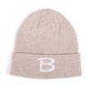 [Personalizado] Venta Directa de Fábrica Otoño e Invierno Hilo Cálido Hueco Tejido Gorro Moda Transfronteriza Bordado Letra Gorro para el Frío