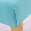 Amazon Wish Cubierta de Silla Semi Elástica al por Mayor Cubierta de Silla Tejida Color Sólido Cubierta de Silla Elástica Cubierta de Silla de Hotel Oficina