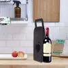 Bolsa para Vino Tinto con Forma de Uva Recortada en Fieltro Espeso Caja de Regalo de Fieltro para Vino Caja de Embalaje para Vino Bolsa de Vino de Alta Calidad