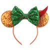 Faixa de cabelo de Minnie de desenho animado, fofa, do Mickey Mouse, faixa de cabelo do Mickey, acessório de cabelo para apresentação de feriado, presilha de cabelo de princesa para crianças
