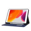 Adequado para iPad Air/Air2/Pro9.7 padrão de bezerro suporte de duas dobras design simples de cor sólida capa protetora plana
