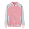Camiseta de Béisbol Uniforme de Trabajo Uniforme de Clase Manga Raglán Cuello Vertical Botones Polar Espesado Imprimible para Hombres y Mujeres