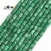 7X10Mm 19 Piezas de Piedra Emperador Natural Cilíndricas Cuentas Multicolor Accesorios para Hacer Joyería DIY Materiales Venta al por Mayor