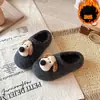 Zapatos de Algodón para Bebé 2026 Invierno Nuevos de Dibujos Animados para Niñas Pantuflas Medias Peludas Más Terciopelo Calientes para Niños Pequeños Zapatos Dobles de Algodón para Niños