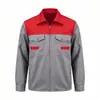 Roupa de trabalho para homens, de manga comprida, personalizável com logotipos impressos, adequada para fábricas de reparo automotivo, conjunto primavera/outono, durável e resistente a manchas