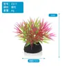 Plantas para Paisagismo de Aquário, Decoração de Mesa de Areia, Plantas Aquáticas Simuladas de Plástico, Flores Artificiais, Enfeites para Aquário, Pequenas Plantas Aquáticas