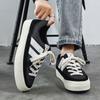Primavera Nuevos Zapatos de Lona Transpirables Zapatos Clásicos para Hombre Estilo Hong Kong Zapatos Casuales Versátiles Zapatillas Niche Versión Coreana Venta al por Mayor