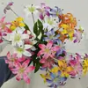 Fábrica de Flores Preferencial Transfronteiriça Flor Única 3 Flores Lírio Pequeno Jardim Falso Cenário de Engenharia Florestal Arranjo de Flores DIY