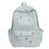 Mochila Escolar Nueva de Gran Capacidad Estilo Japonés para Mujer, Mochila Artística Linda y Fresca, Diseño Casual Estrellado para Niñas Jóvenes y Estudiantes