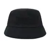 Sombreros de pescador al por mayor con impresión de logotipo, sombreros de cubo de pesca para protección solar al aire libre, sombreros de sol de algodón puro de color sólido unisex