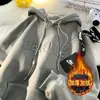 Sudadera con capucha vintage para hombre de peso pesado de 320 g, talla grande, adecuada para primavera, otoño e invierno, marca de moda, corte holgado, estilo americano, casual chic
