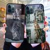 Funda creativa para iPhone 16 con diseño de lobo, perro, gato, tigre y león