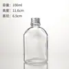 Garrafas de Vidro Transparentes de Grau Alimentício em Estoque, Garrafas Planas Seladas para Bebidas, Garrafas de Vinho de 100ml, Garrafas para Cold Brew, Embalagem de Caixa de Presente para Sucos