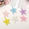 Accesorios de Resina DIY de Dibujos Animados, Piezas Decorativas, Estrella de Mar, Pegamento de Crema, Pinzas para el Cabello, Fundas para Teléfono, Hebillas para Zapatos, Llaveros, Colgantes