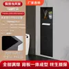 Papelera de Acero Inoxidable Nicho de Pared Empotrado Baño Inodoro Nicho de Pared Gabinete al Lado del Inodoro Estante de Almacenamiento Caja de Pañuelos Fija
