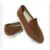Mocasines de Verano para Hombre Zapatos Planos Casuales Slip-On Zapatos para Conducir Talla Grande