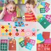 Gato Infantil Xo Ajedrez de Tres Piezas Lianliankan Juego de Escritorio Set de Doble Batalla Accesorios Herramientas Juguetes de Educación Temprana