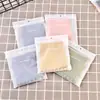 Bolsa de Empaque de Ropa Interior Eva Escarchada de Gama Alta Neutra para Hombres, Mujeres y Niños Bolsa Independiente para Ropa Interior Bolsa con Cierre para Ropa Puede Agregar Logotipo