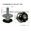 M8*15Mm Flor de Ciruelo Metralla Sin Soldadura Tubo Tapón Interior Hebilla Tuerca Tuerca de Sujeción Estrella con Tornillo