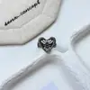 Nuevo Anillo Minimalista Hueco Saturno Halo Corazón Microincrustado de Circonita para Mujer, Diseño de Nicho Versátil Anillo Abierto para Mujer
