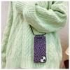 Adecuado para Niche Estampado Leopardo Morado Iphone15Promax Funda Bandolera para Teléfono Móvil Apple 14 Anticaída 13 Funda Protectora