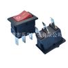 Interruptor Kcd11 Rojo con Patas Cortas Forma de Barco 10x15mm Interruptor Basculante Pequeño Rojo con Patas Cortas Interruptor Pequeño con Patas Cortas