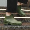 Botas de lluvia japonesas estilo coreano para hombre y mujer, suela gruesa antideslizante, zapatos para agua, zapatos de goma para mujer, botas para agua cálidas para estudiante, venta al por mayor de botas de lluvia, exportación