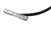Hebilla de hebilla de clavo de púas de tres puntas personalizada de fábrica para bolsa de cuerda de 3-4 mm de grosor, cabeza de cuerda, hebilla de metal, clip de cola, hebilla de hierro