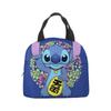 Bolsa de almuerzo con diseño de estrella de Stitch, lonchera de dibujos animados de Stitch para bebé, bolsa de picnic de papel de aluminio, lonchera portátil, bolsa de hielo