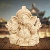 Explosões Transfronteiriças Cabeça de Elefante Deus Decoração para Casa Presente Criativo Arenito Buda Artesanato Venda por Atacado Índia Ornamentos de Resina