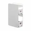 Estante lateral magnético para lavadora con rieles deslizantes, estante lateral extraíble para refrigerador, estante de almacenamiento doméstico multicapa para detergente de lavandería
