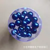 Pasador de Pelo Simple Estilo Coreano Pinza en Forma de U Pasador de Novia Pasador de Perlas Redondas de Colores Accesorio para el Cabello