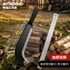 Cuchillo de Carnicero Forjado a Mano de Acero de Alto Manganeso al por Mayor para Uso Agrícola, Especializado en Cortar Árboles y Partir Leña, Hocino para Cortar Ramas de Exterior