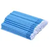 Paquete de 100 Bastoncillos de Algodón para Remover Pestañas Postizas, Bastoncillos de Algodón Desechables para Limpieza de Oídos, Bastoncillos de Algodón de Punta Fina para Maquillaje, Bastoncillos de Algodón para Limpiar Pestañas en una Bolsa