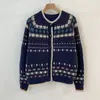 ¡Productos coreanos de nicho de alta gama! Suéter Cárdigan Casual de Manga Larga Suave y Ceroso, Holgado, Perezoso y Versátil para Mujer, Otoño 2025