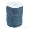 Paquete de 100m Paracord de 7 Hilos para Exteriores 4mm Hilo para Tejer Pulseras de Paracord Entusiastas Militares Paracord de Supervivencia de 7 Hilos
