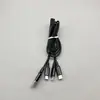 Cable de Datos Uno a Cuatro Adecuado para Teléfono Móvil Apple y Huawei Cable de Carga Rápida Cable de Carga para Power Bank y Auriculares Cable Trenzado Venta al por Mayor