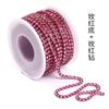 Popular Transfronteiriço Ss12 Eletroforese Corrente Garra Strass Corrente Diamante Colorida Densa Acessórios para Celular Bagagem Vestuário Corrente Diamante